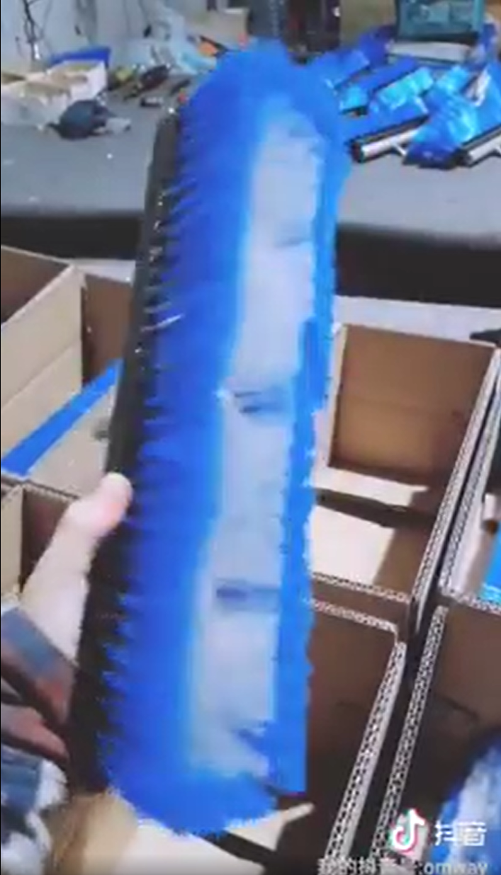 8inch High Pressure Water Broom Brush Under Production